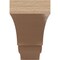 Ekena Millwork 6"W x 36"D x 12"H Thin Asheboro Rough Cedar Woodgrain TimberThane Corbel, Primed Tan CORUR06X36X12ASHRCPR - alternate 3